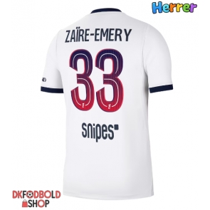 Paris Saint-Germain Warren Zaire-Emery #33 Udebanetrøje 2026-27 Kort ærmer Paris Saint-Germain Warren Zaire-Emery #33 Udebanetrøje 2026-27 Kort ærmer